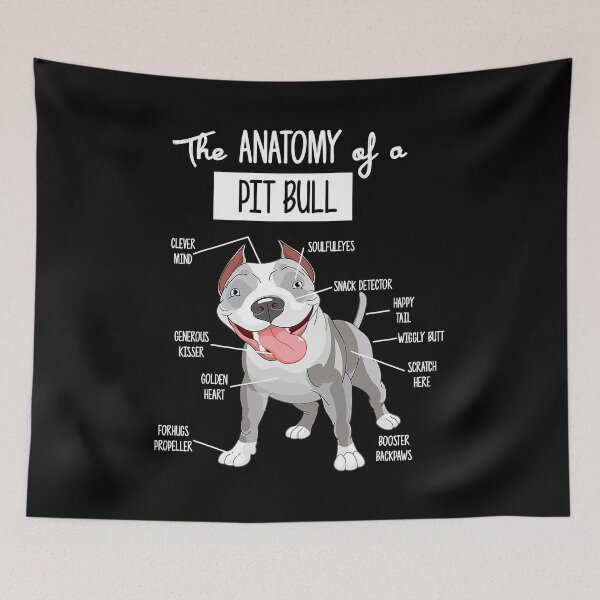 Item preview, Anatomy Of A Pitbull Dog Lover designed and sold by BernardMurray.