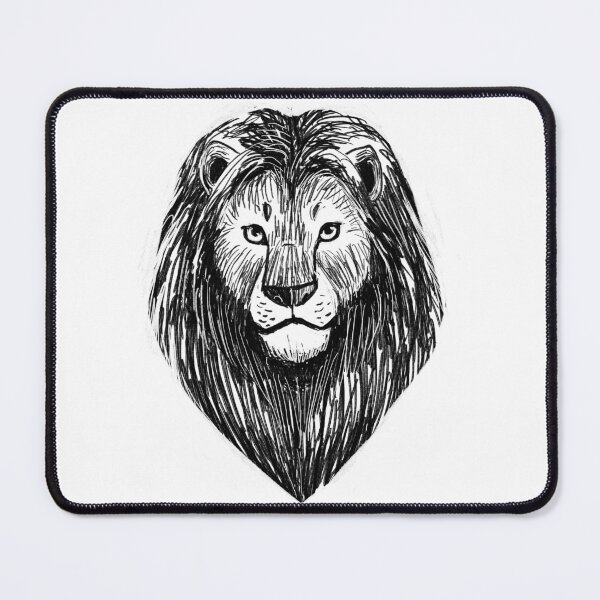 Item preview, Lion sketch designed and sold by Brigidmalloy.