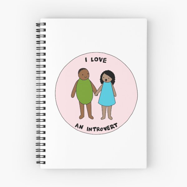 Item preview, I Love An Introvert designed and sold by Introvert Doodles.