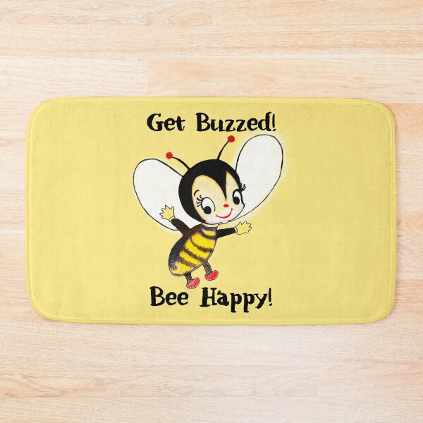 Item preview, Get Buzzed Bee Happy designed and sold by CirqueBizerk.
