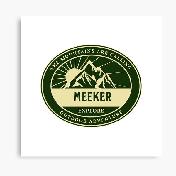 Mount Meeker Hiking Estes Park Rocky Mountain National Park Colorado Canvas Print