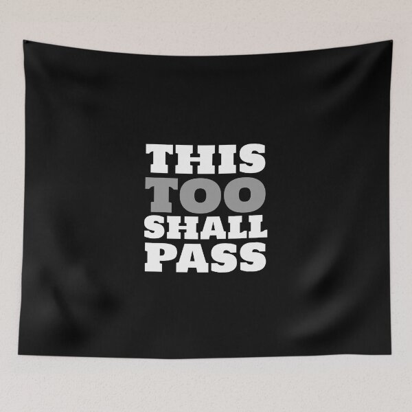 Item preview, This too shall pass designed and sold by simonlidesign.