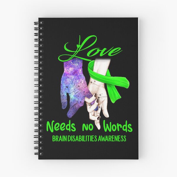 Item preview, Brain Disabilities Awareness - Love Needs No Words designed and sold by ArangoaStore.