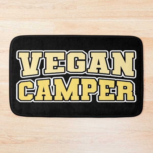 Item preview, Vegan Camper Preppy Camping Plant Based Yellow designed and sold by cashewdays.
