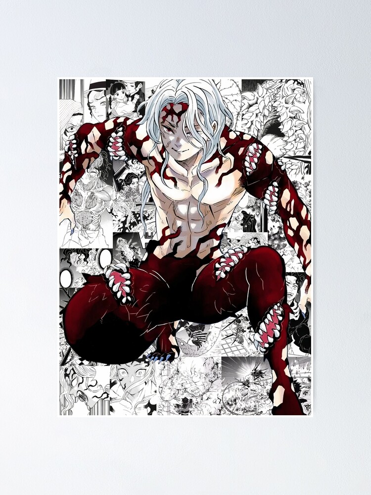 Anime Demon Slayer Corps Tanjiro Muzan Kibutsuji Demon King Flame Hashira  Charming Villain Epic Fan Art Canvas Art Poster and Wall Art Picture Print  Modern Family bedroom Decor Posters 12×18inch(30×45 : 