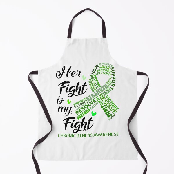 Item preview, Chronic Illness Warrior, Her Fight is my Fight Chronic Illness Awareness designed and sold by Greggwillard.