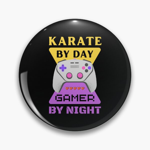 Item preview, Karate by Day Gamer by Night designed and sold by 9N20.