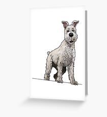 Snowy Greeting Card