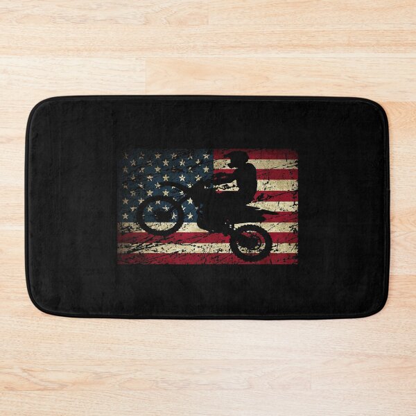 Item preview, Dirt Bike USA Flag Motocross American Flag designed and sold by caintati.