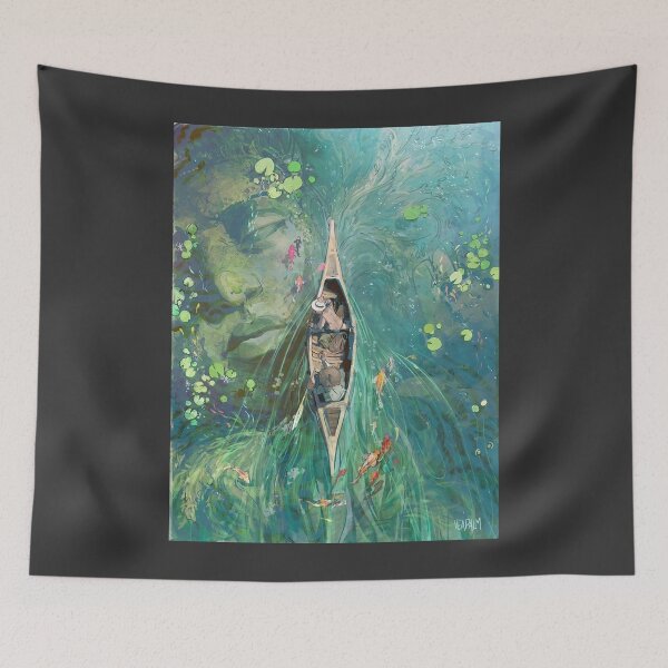 Item preview, Beneath the Lillies  Art Print designed and sold by DaslisHankson.