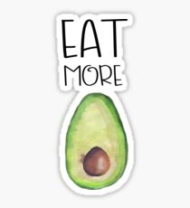 Eat more avocados Sticker