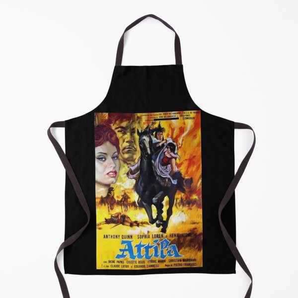 Item preview, Natural Passionate Joy Acting Sexy Beauty Attila By Pietro Francisci Movie Poster designed and sold by DebbieConquer.