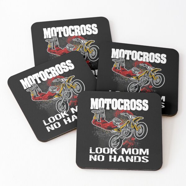 Item preview, Motocross Look Mom No Hands Funny Dirt Bike designed and sold by caintati.
