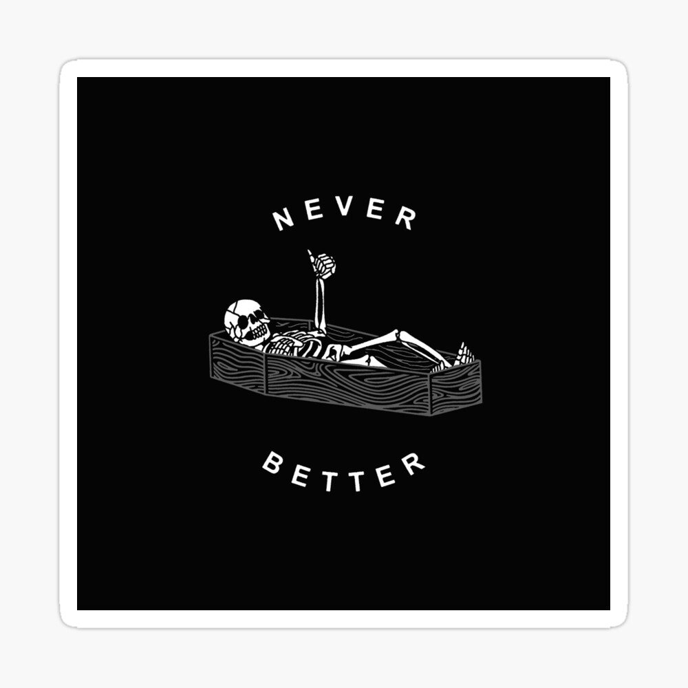 NEVER BETTER iPhone Case