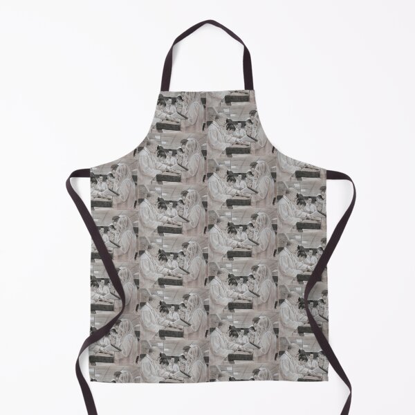 Pathology Lab - Drawing by Avril Thomas - Adelaide Artist Apron