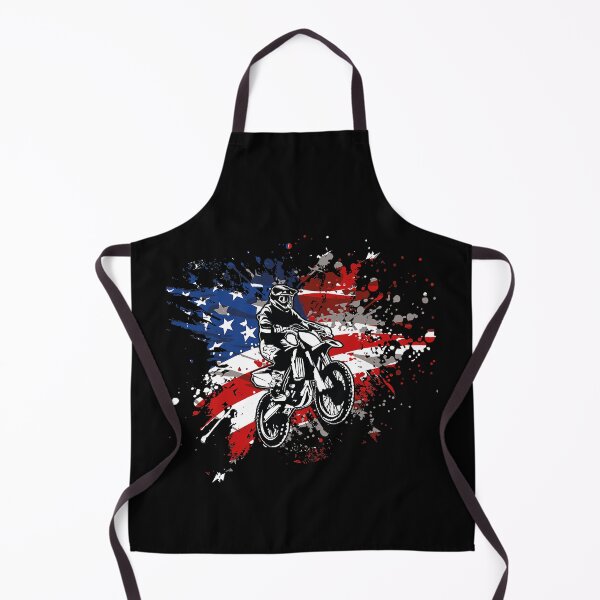 Item preview, Dirt bike Motocross MX US Flag Smash designed and sold by caintati.