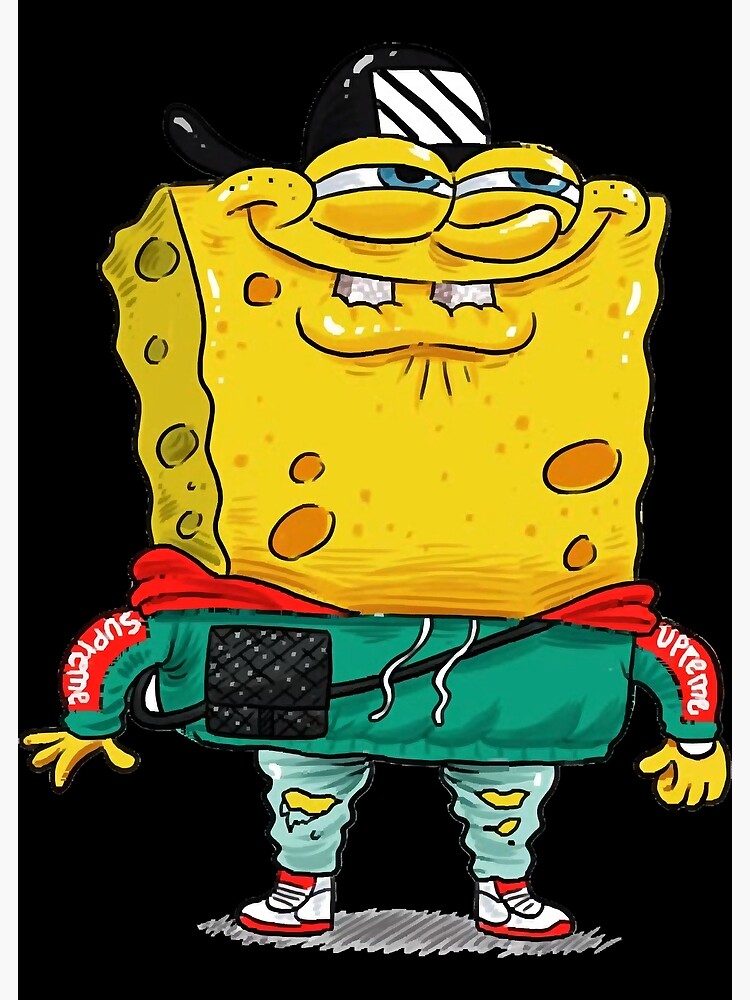 Spongebob Squarepants Supreme Logo Poster