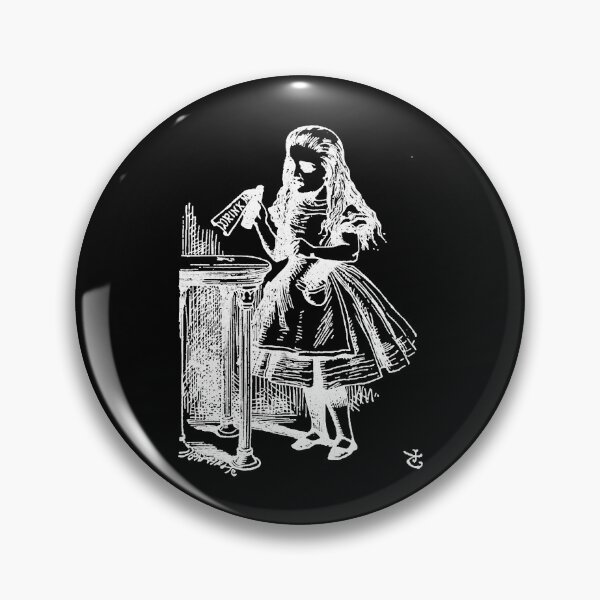 Item preview, Virtuoso Delicate Eye Magic Nice Alice In Wonderland Drink Me Goth Gift For Fans designed and sold by GrCharleRidgley.