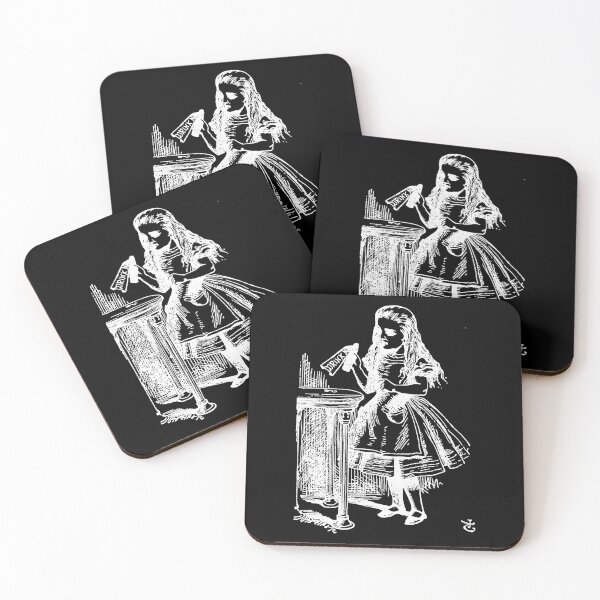 Item preview, Virtuoso Delicate Eye Magic Nice Alice In Wonderland Drink Me Goth Gift For Fans designed and sold by GrCharleRidgley.