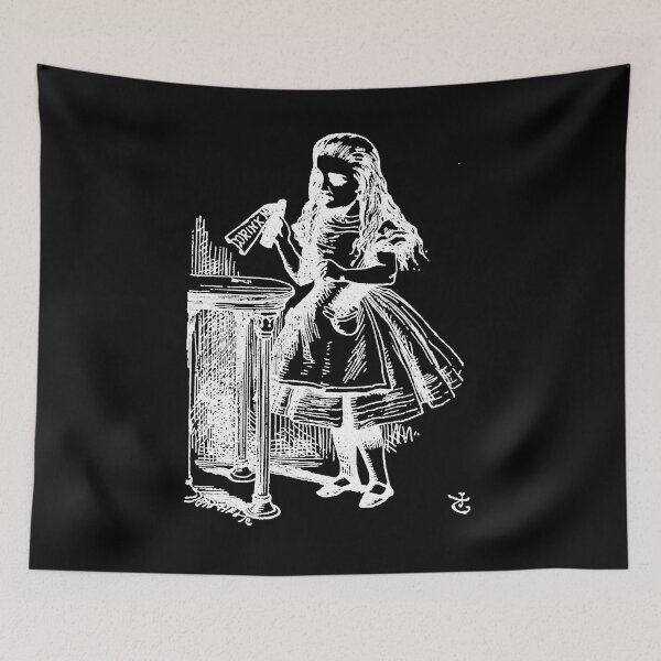 Item preview, Virtuoso Delicate Eye Magic Nice Alice In Wonderland Drink Me Goth Gift For Fans designed and sold by GrCharleRidgley.