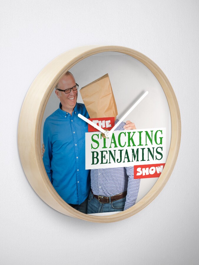Alternate view of Stacking Benjamins Clock