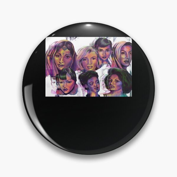 Item preview, Natural Passionate Joy Acting Sexy Beauty Glitchy 1950S Film Stars Graphic Gift designed and sold by DebbieConquer.