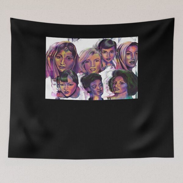 Item preview, Natural Passionate Joy Acting Sexy Beauty Glitchy 1950S Film Stars Graphic Gift designed and sold by DebbieConquer.