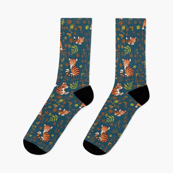 Item preview, Baby Tigers on Blue designed and sold by Bethany Gustafson.