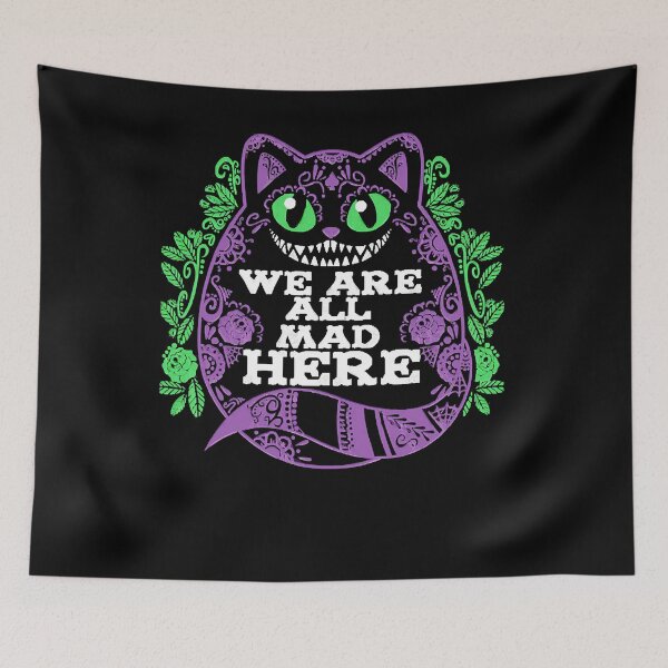 Item preview, Virtuoso Delicate Eye Magic Nice Calavera Cheshire Cat Retro designed and sold by GrCharleRidgley.