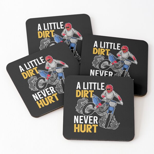 Item preview, Dirt Bike - A Little Dirt Never Hurt designed and sold by caintati.