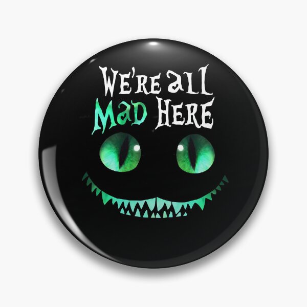 Item preview, Virtuoso Delicate Eye Magic Nice Cheshire Alice Cat We'Re All Mad Here Cute Gift designed and sold by GrCharleRidgley.