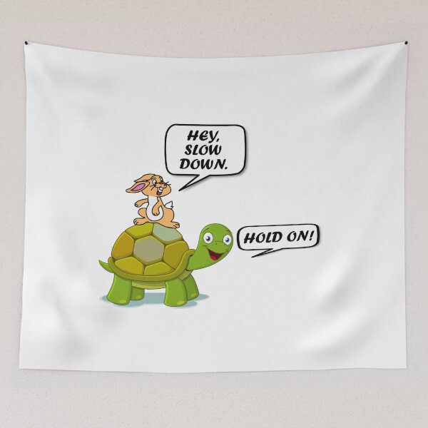 Item preview, TURTLE AND RABBIT designed and sold by DomGDesign.