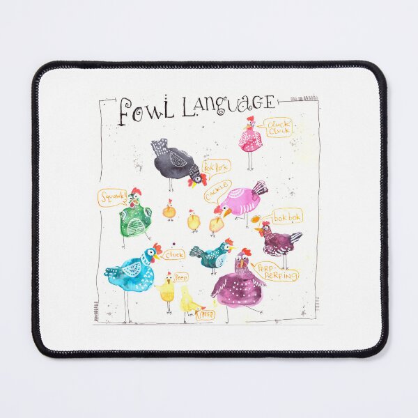 Item preview, Fowl Language designed and sold by embellish studios.