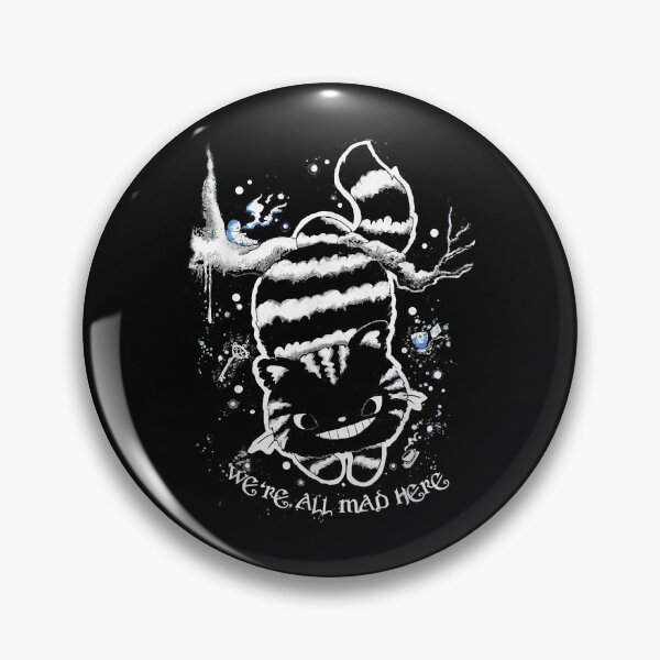 Item preview, Virtuoso Delicate Eye Magic Nice Cheshire Cat Alice In Wonderland We'Re All Mad Here cool Gift designed and sold by GrCharleRidgley.