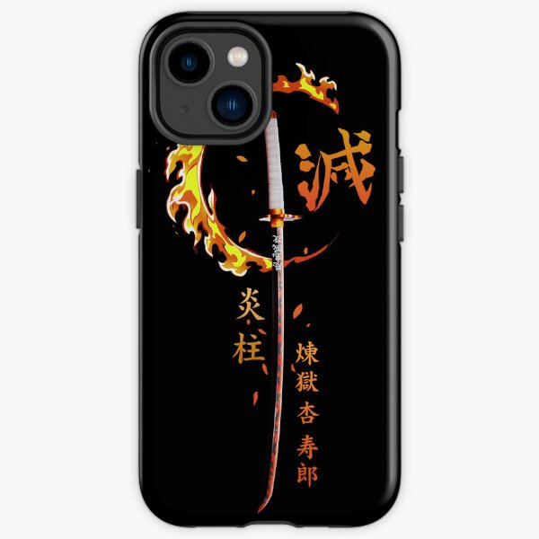 Demon Sword Blade of Fire flame iPhone Tough Case
