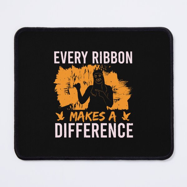 Item preview, Every ribbon makes a difference Cancer motivational saying designed and sold by GeneTonia0307.