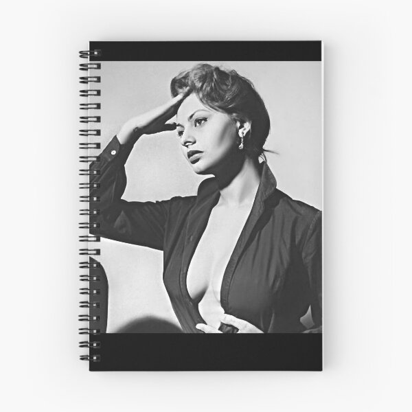 Item preview, Natural Passionate Joy Acting Sexy Beauty Sophia Loren Black And White designed and sold by DebbieConquer.