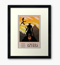 Dovahkiin, Dragonborn Framed Print