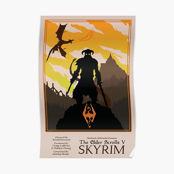 Dovahkiin, Dragonborn Poster
