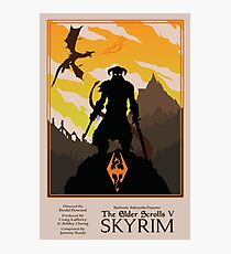Dovahkiin, Dragonborn Photographic Print