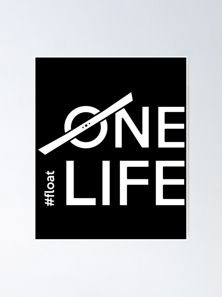 "One life onewheel float merch for onewheel riders Classic ." Poster