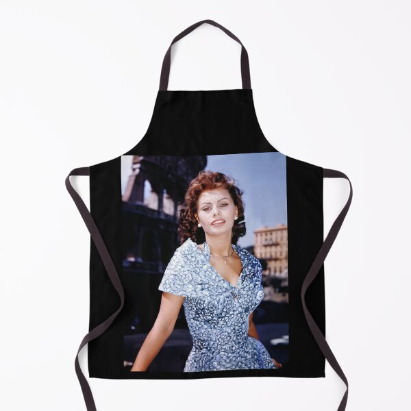 Item preview, Natural Passionate Joy Acting Sexy Beauty Sophia Loren Blue Dress Graphic Gifts designed and sold by DebbieConquer.