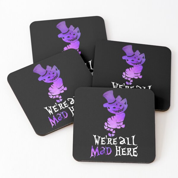Item preview, Virtuoso Delicate Eye Magic Nice Cheshire Cat We'Re All Mad Here Alice In Wonderland Cute Fans designed and sold by GrCharleRidgley.