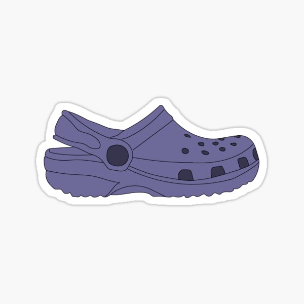 pastel purple crocs