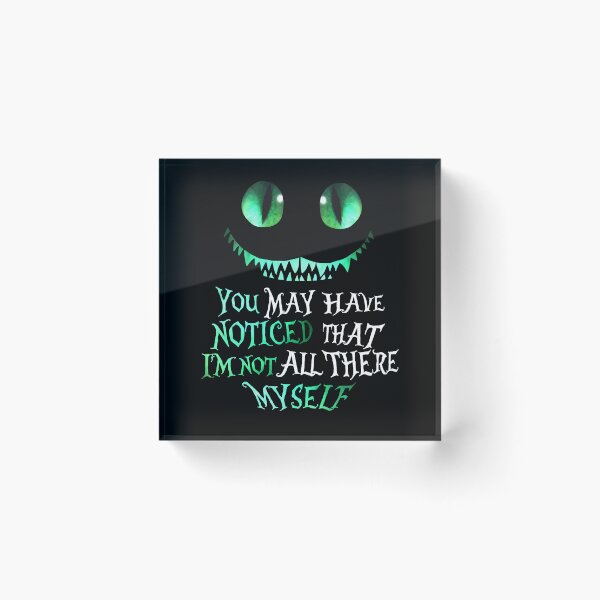 Item preview, Virtuoso Delicate Eye Magic Nice Cheshire Cat You May Have Noticed That I'M Not All There Myself pop designed and sold by GrCharleRidgley.