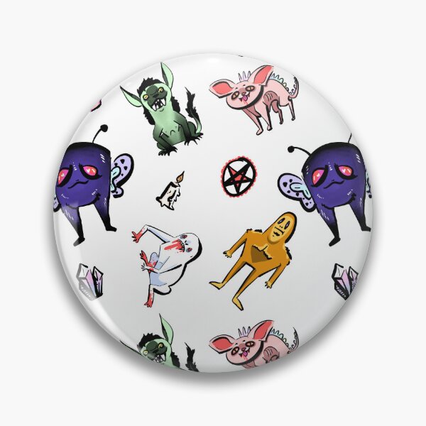Item preview, Creepy Cryptids designed and sold by MyManyMonsters.