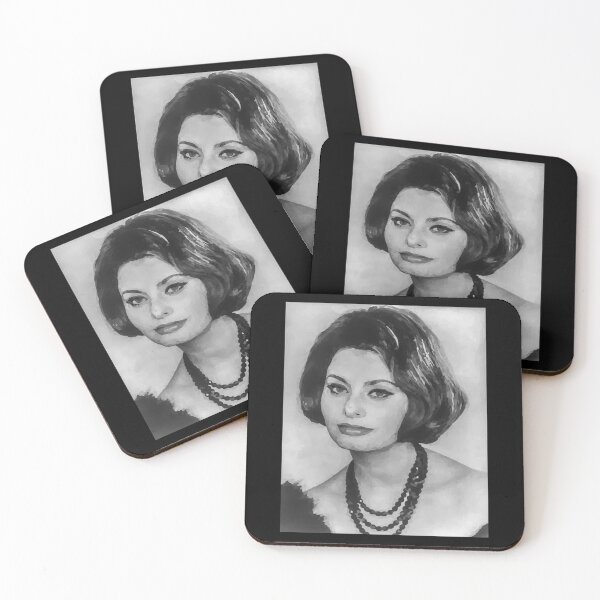 Item preview, Natural Passionate Joy Acting Sexy Beauty Sophia Loren Legend Celebrity Art designed and sold by DebbieConquer.