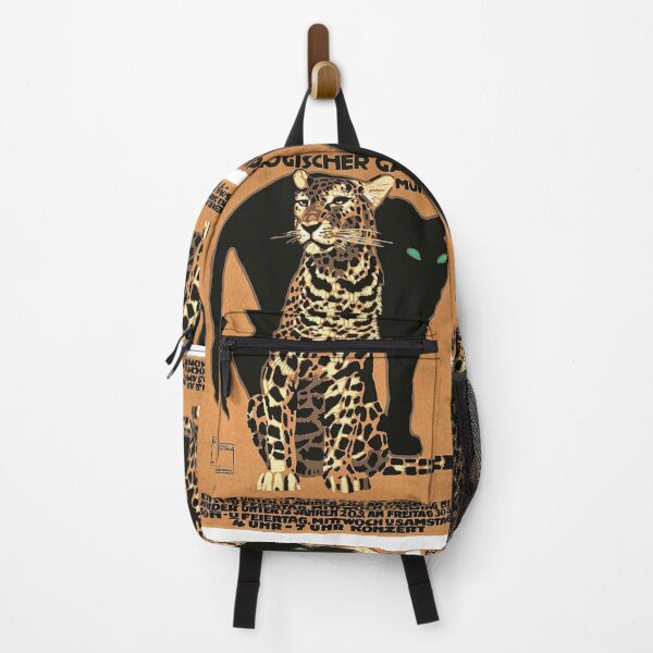 Item preview, 1912 GERMANY Munich Zoo Leopard And Panther Poster designed and sold by kennedyspencer.