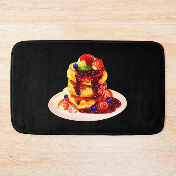 Item preview, Fluffy Japanese Pancake with Mix Berries Sauce designed and sold by Happybearbear.