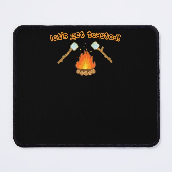 Item preview, Lets get toasted funny camping pun camping and drinking gift designed and sold by RobertVandivier.